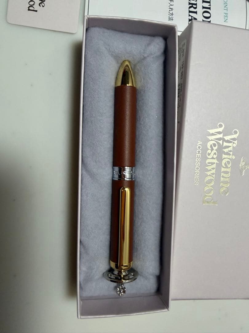 Vivienne Westwood ボールペン ブラウン