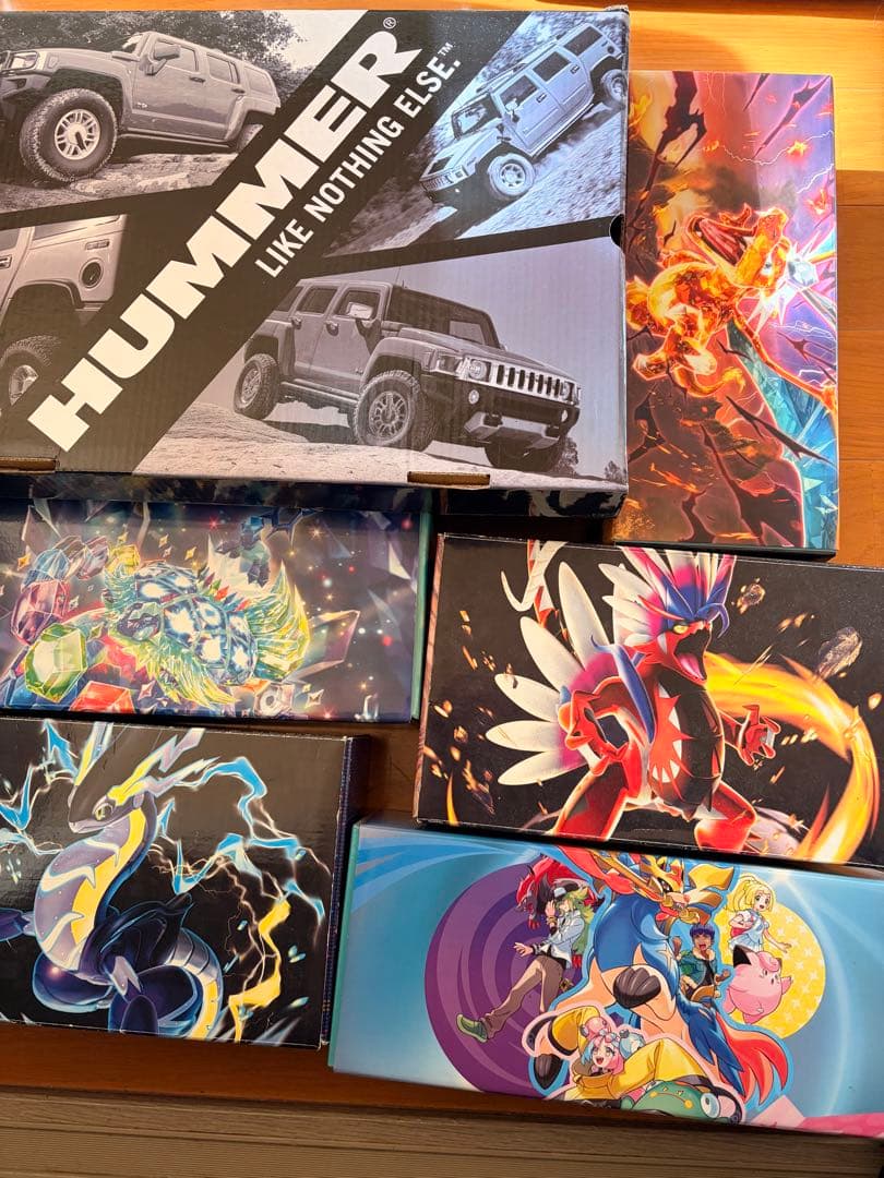 ポケモンカードセットとデッキケース 引退品 リーリエSRなどあり