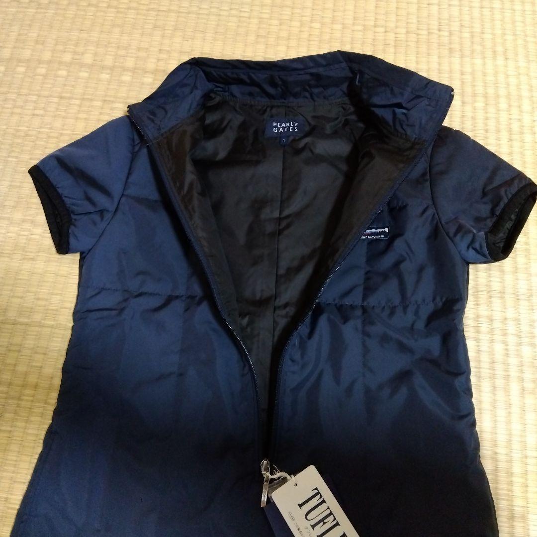 パーリーゲイツ　中綿　半袖　ネイビー　1 M　新品
