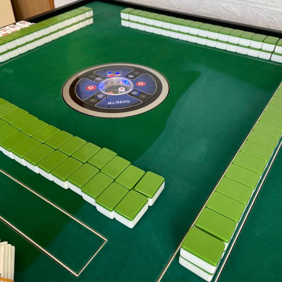 良品　全自動麻雀卓　麻雀テーブル　MJ-REVO ロータイプ　キャスター付き