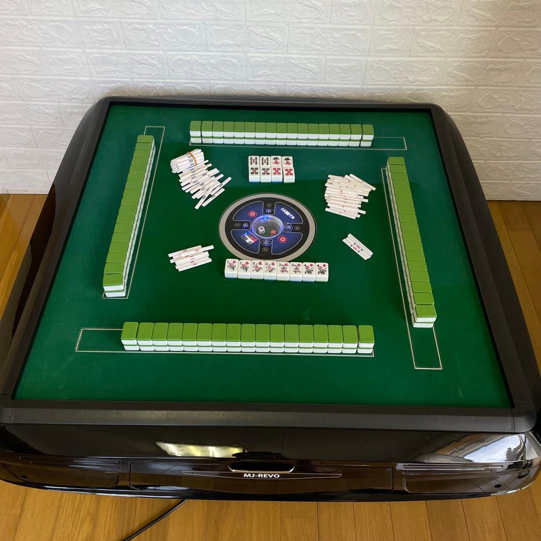 良品　全自動麻雀卓　麻雀テーブル　MJ-REVO ロータイプ　キャスター付き