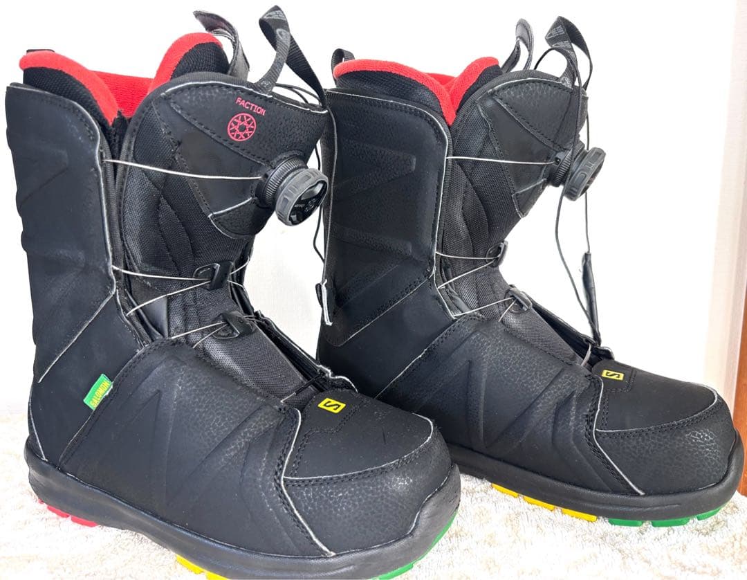 【美品】Salomon サロモン FACTION BOA スノボブーツ 26cm