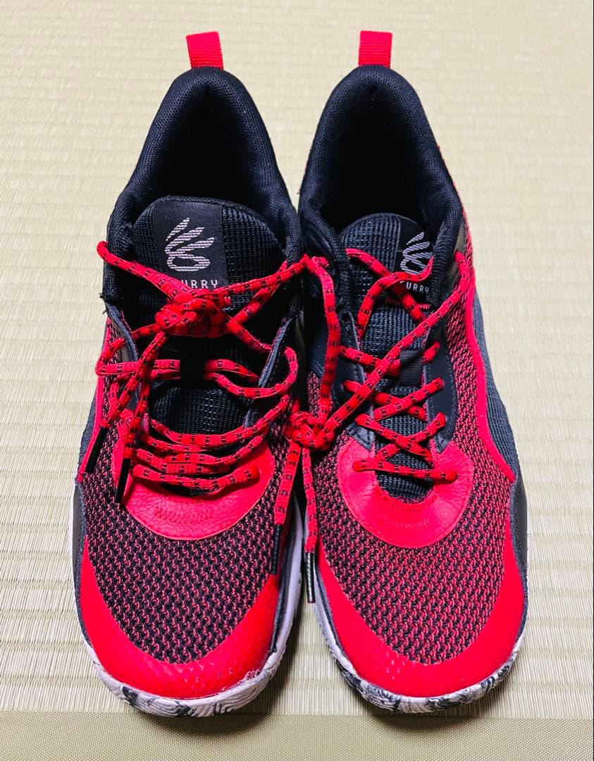 アンダーアーマー　バスケットシューズ　 CURRY Z3 24 赤　27.0