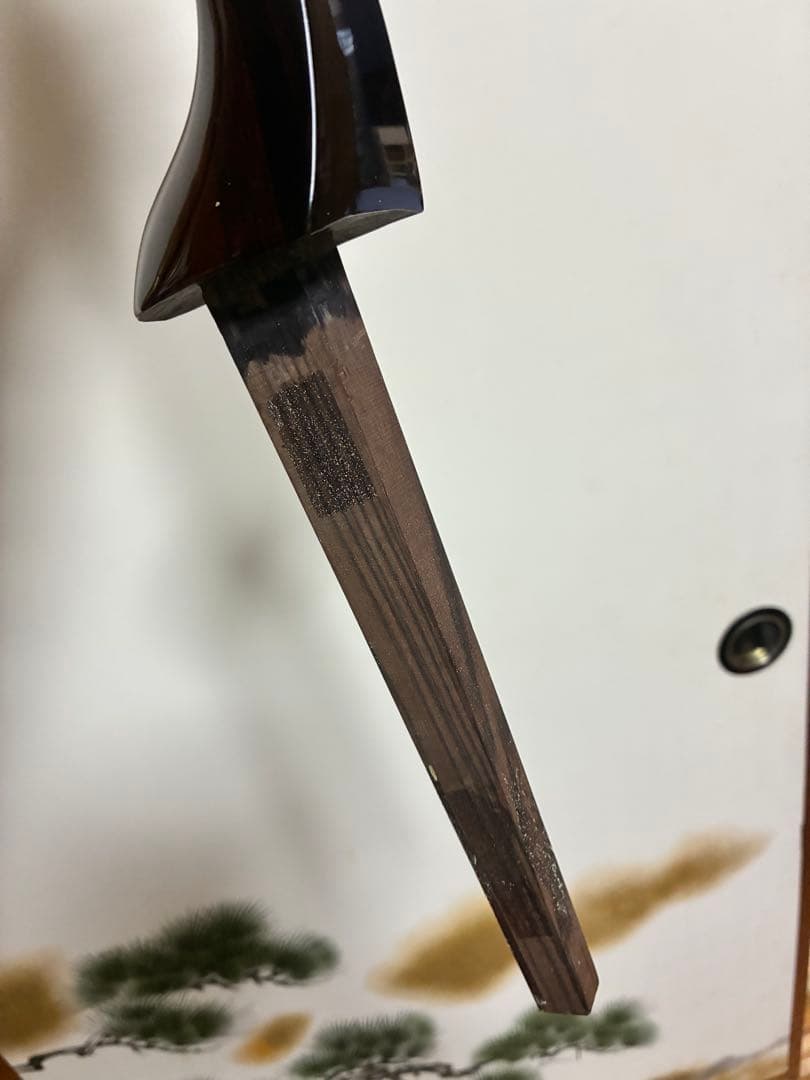 沖縄三線！黒木上質カマゴン！知念大工型！本張り【一枚張り】