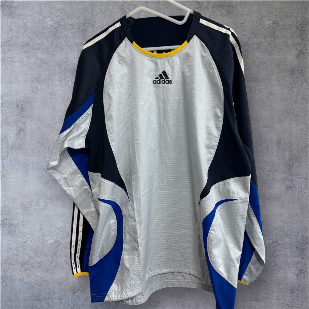 【美品】adidas サッカー日本代表モデル ピステ セットアップ 《Oサイズ》