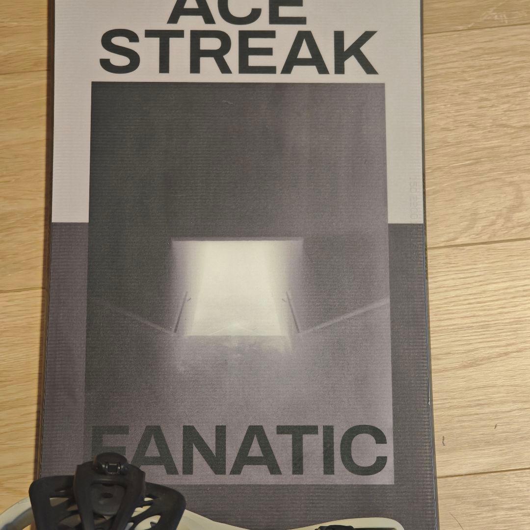 FANATIC ACE STREAK スノーボード バインディング付き 150