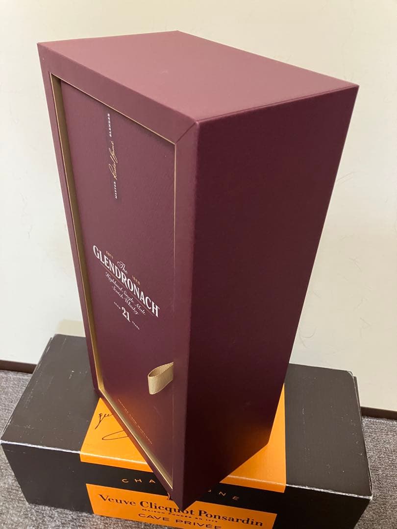 回転化粧箱グレンドロナックGLENDRONACH 21年 シェリーカスク