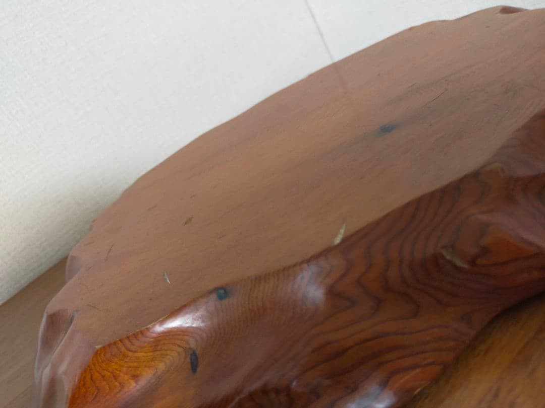 屋久杉の壺と台座セット