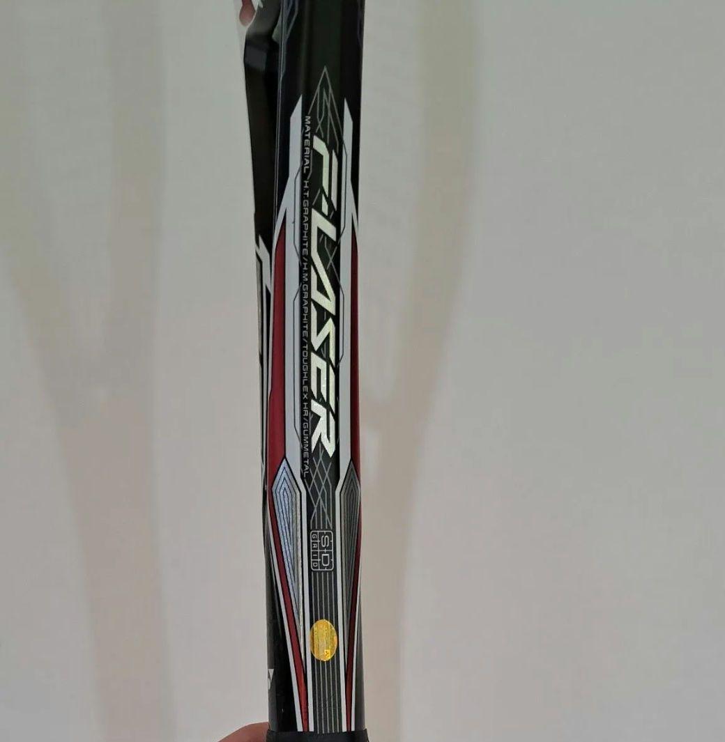 FLR 7S テニスラケット 黒/赤