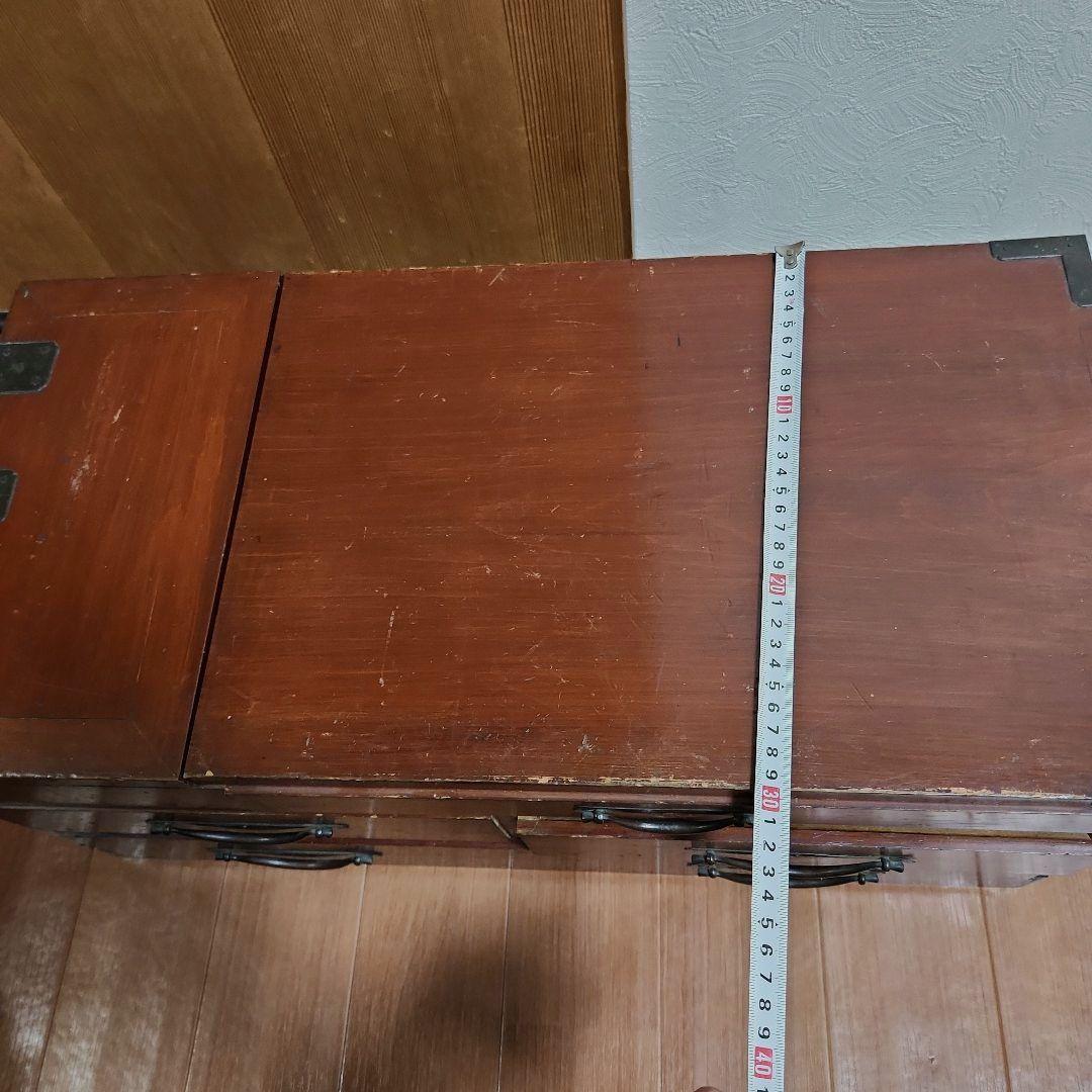 古い　書類棚　帳簿棚　箪笥　引き出し　古道具　アンティーク　ヴィンテージ　タンス
