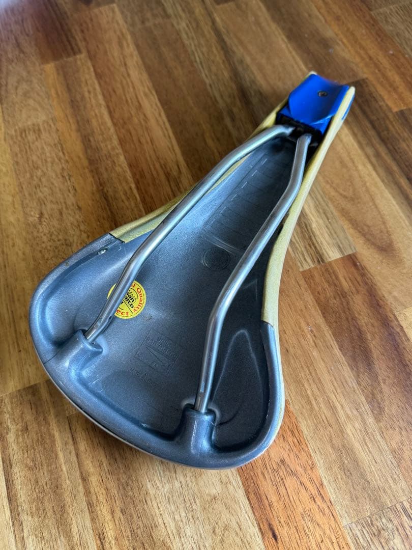 san marco サドル Vintage レザー 刺繍 イタリア製