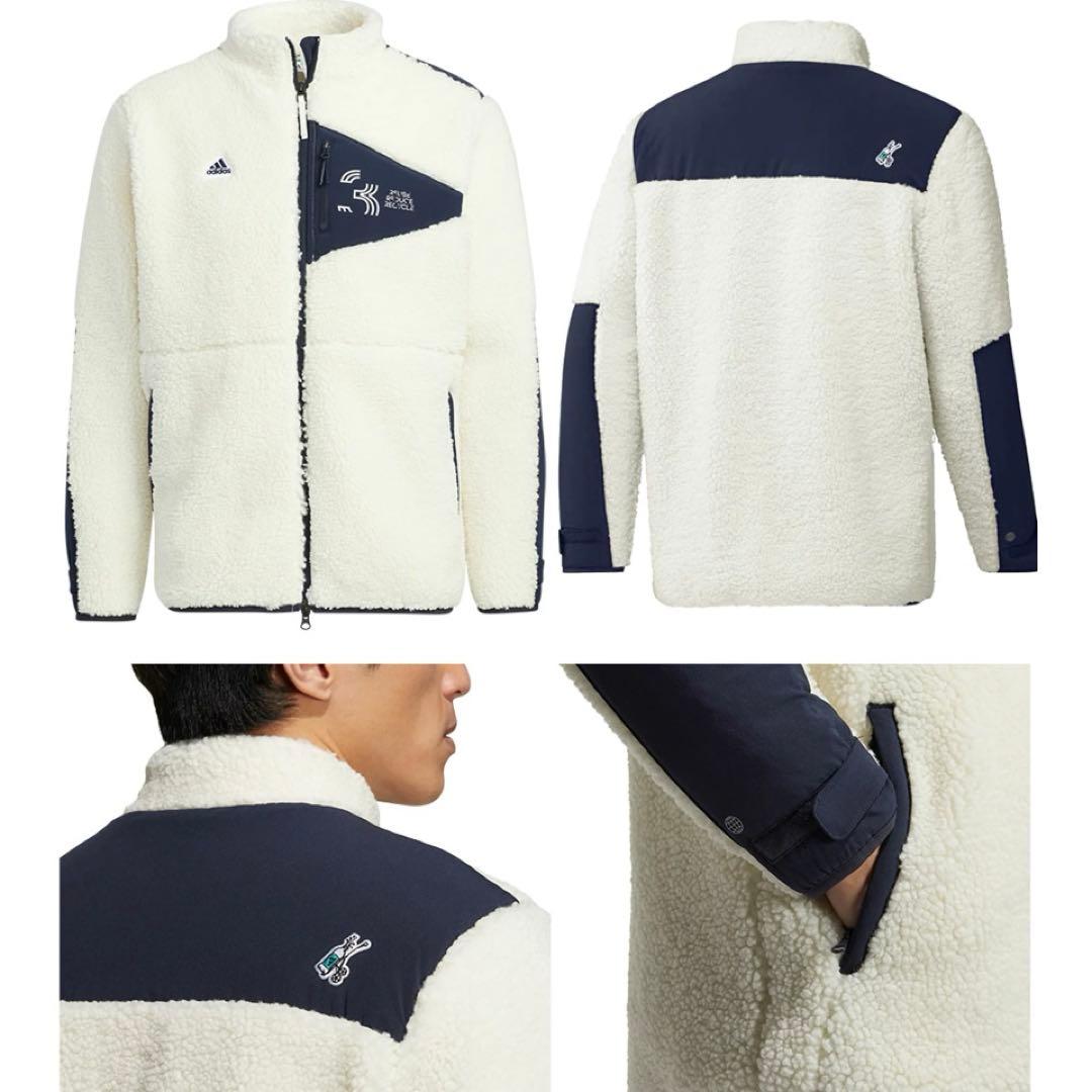 adidasgolf アディダス ゴルフ ボアジャケット フルジップSIZE M