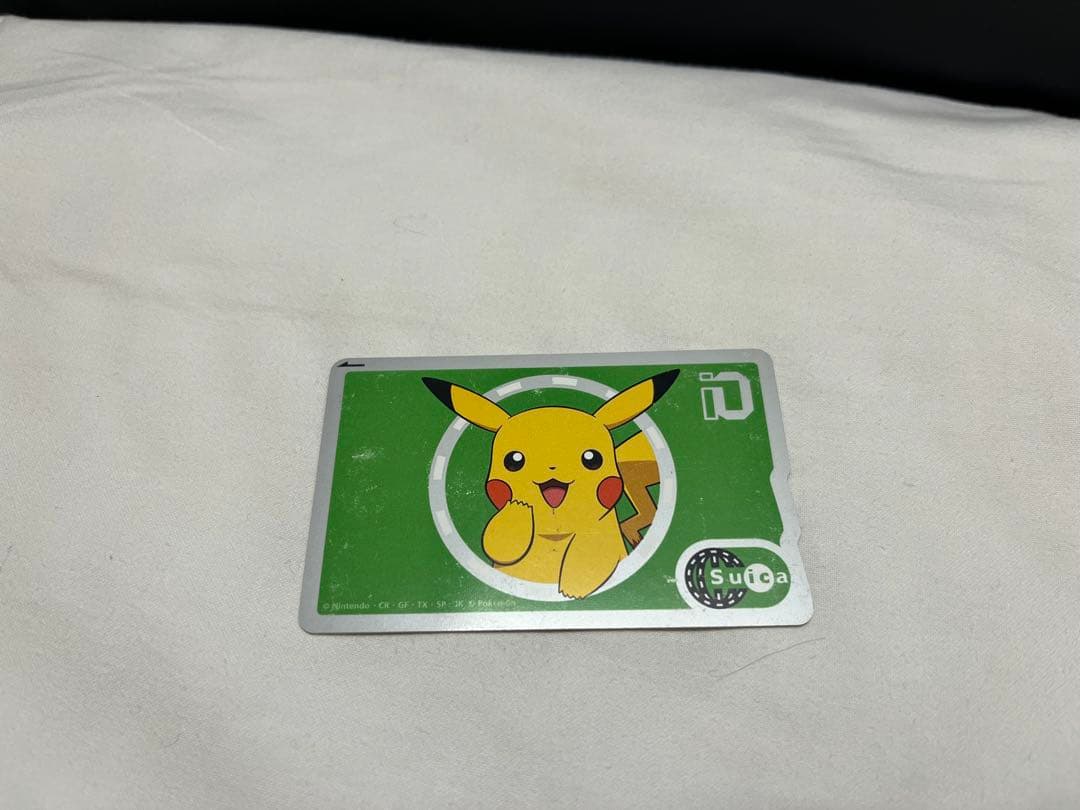 使用可能！ピカチュウ Suicaカード