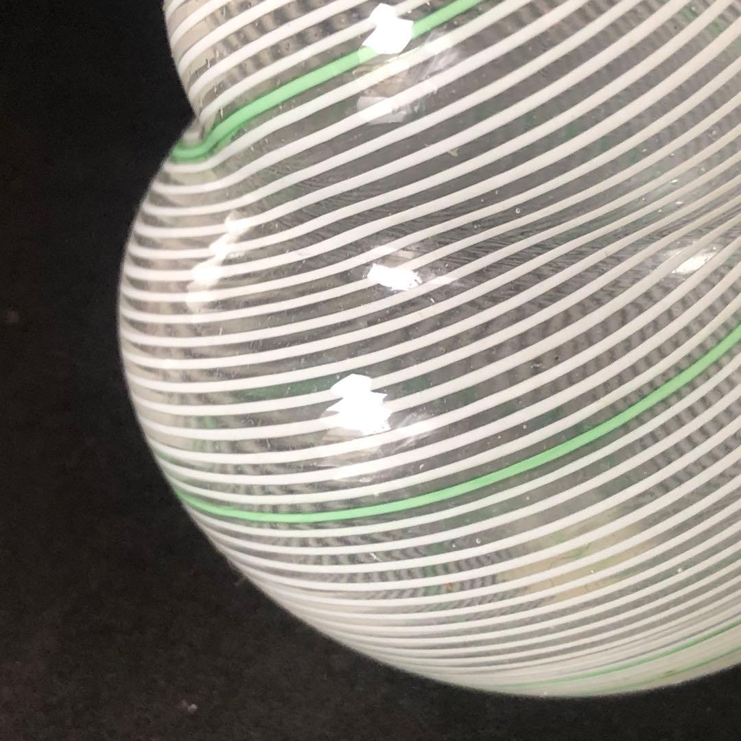 MURANOガラス小花瓶　イタリアヴェネチアンガラス　ヴィンテージ未使用