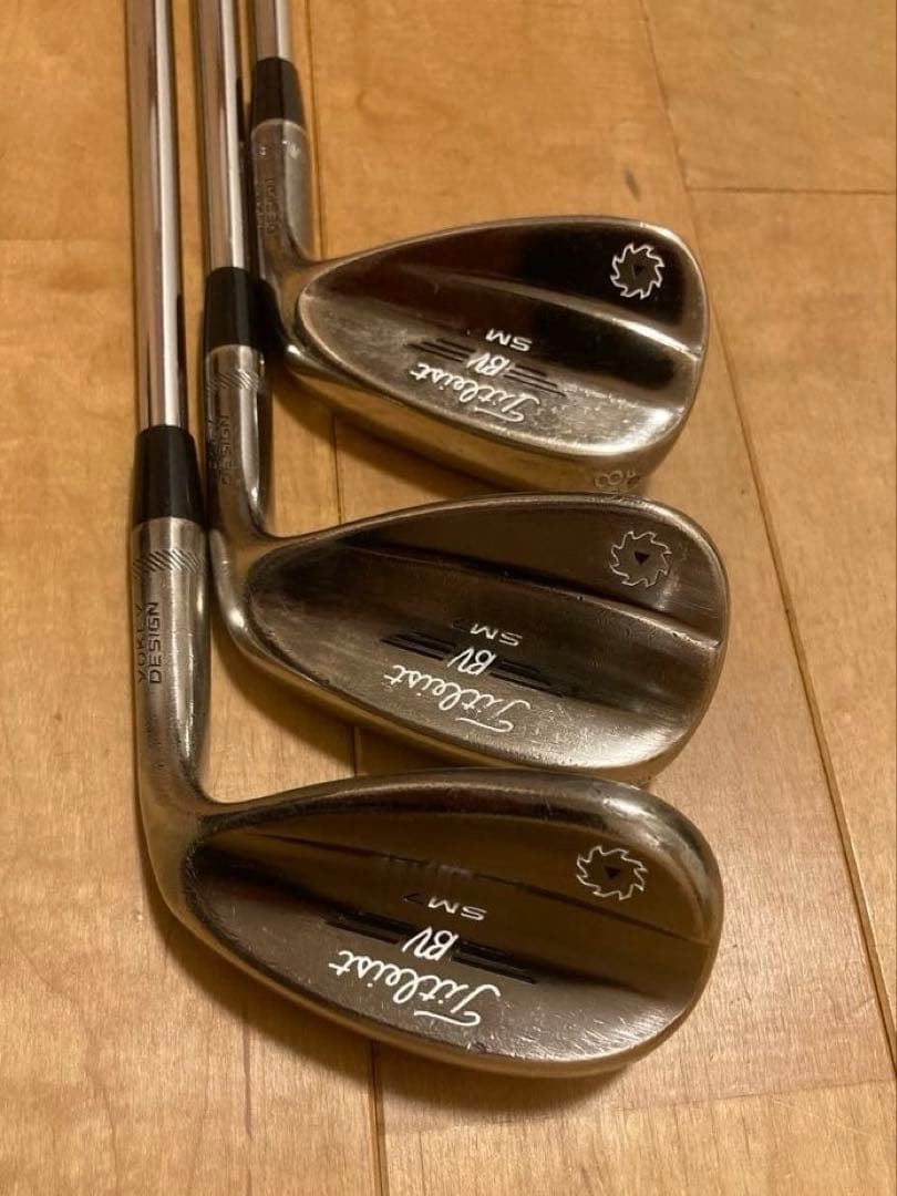 Titleist SM7 ウェッジ 3本セット(48° 52° 58°)