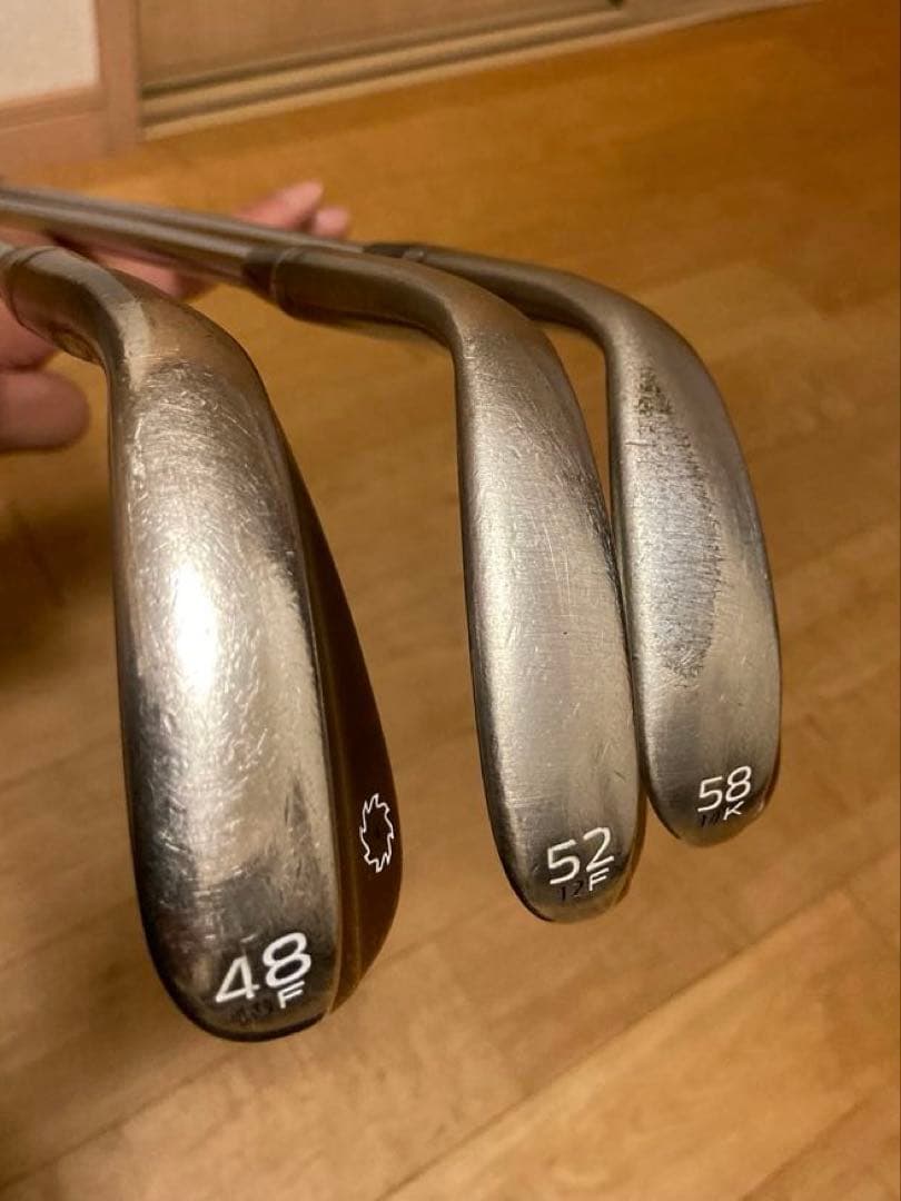 Titleist SM7 ウェッジ 3本セット(48° 52° 58°)