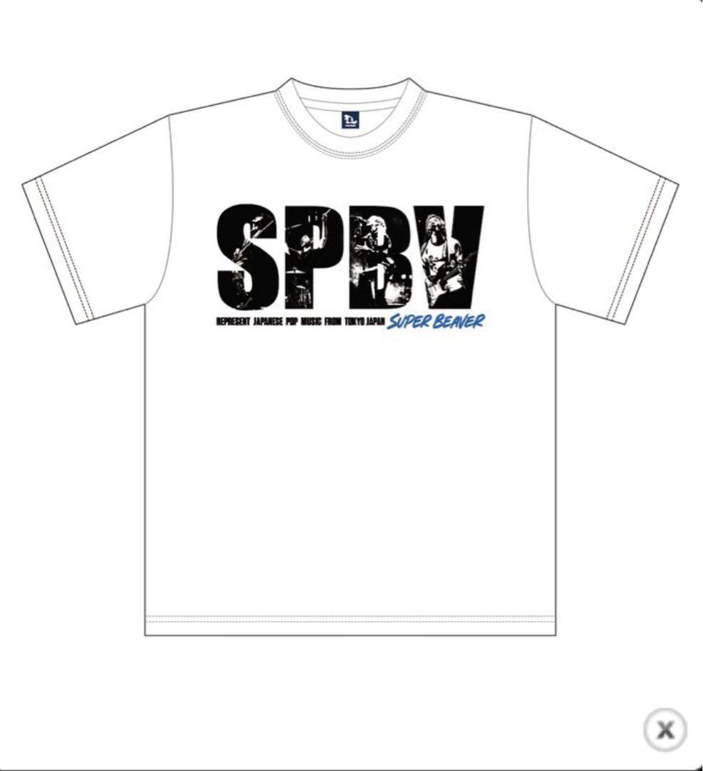 【SUPER BEAVER】SPBVフォトTシャツ/ホワイト