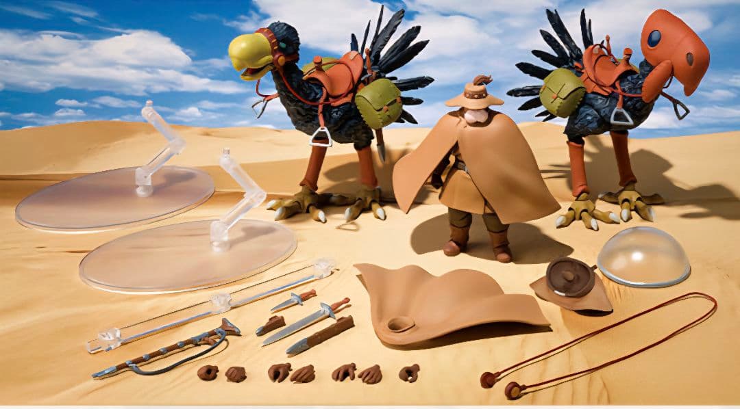 想造ガレリア メーヴェ&ナウシカ23、トリウマ&ユパ、クシャナ&装甲、ガンシップ