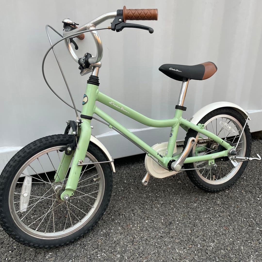 子供用自転車 16インチ asson K16 身長99-115cm 補助輪なし