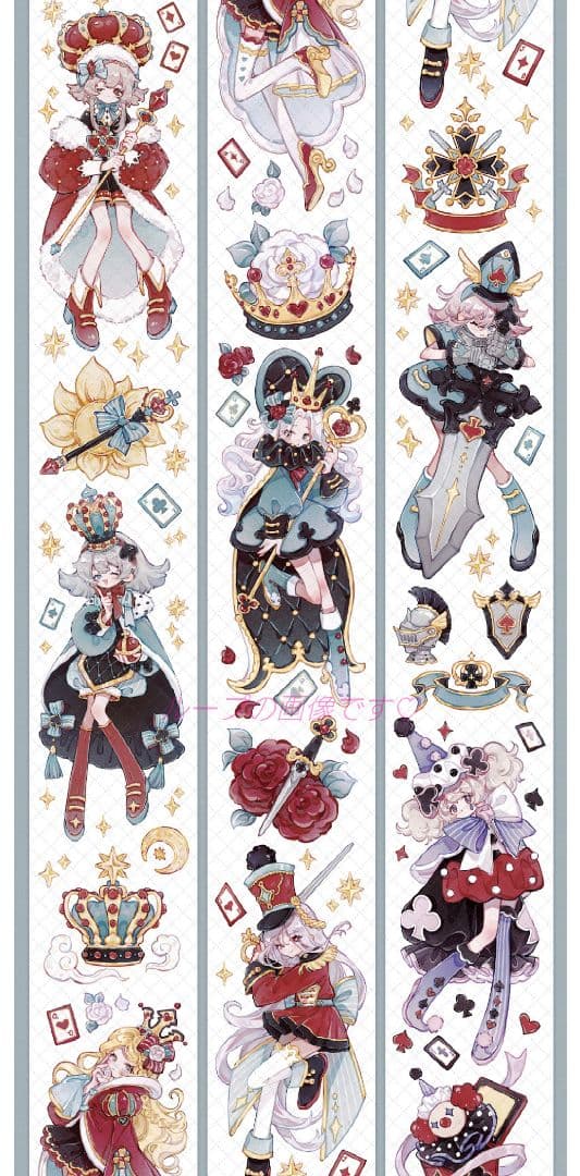 ✩のこり２✩J743＃星杖权庭(贝壳光)喵啪叽切り売り海外人物マステ女の子