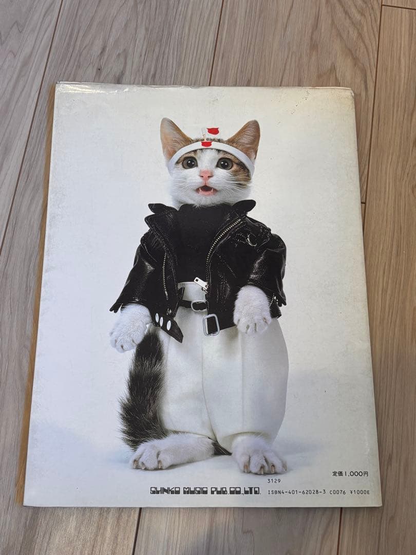 なめ猫 写真集「なめんなよ 大写真館」1982年 初版 新興楽譜出版社