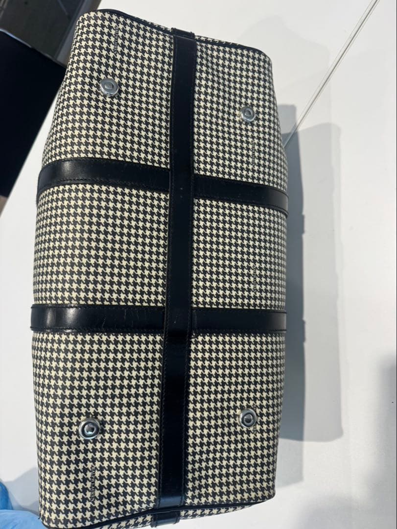Ralph Lauren ボストンバッグ ハウンドトゥース　ラルフローレン　中古