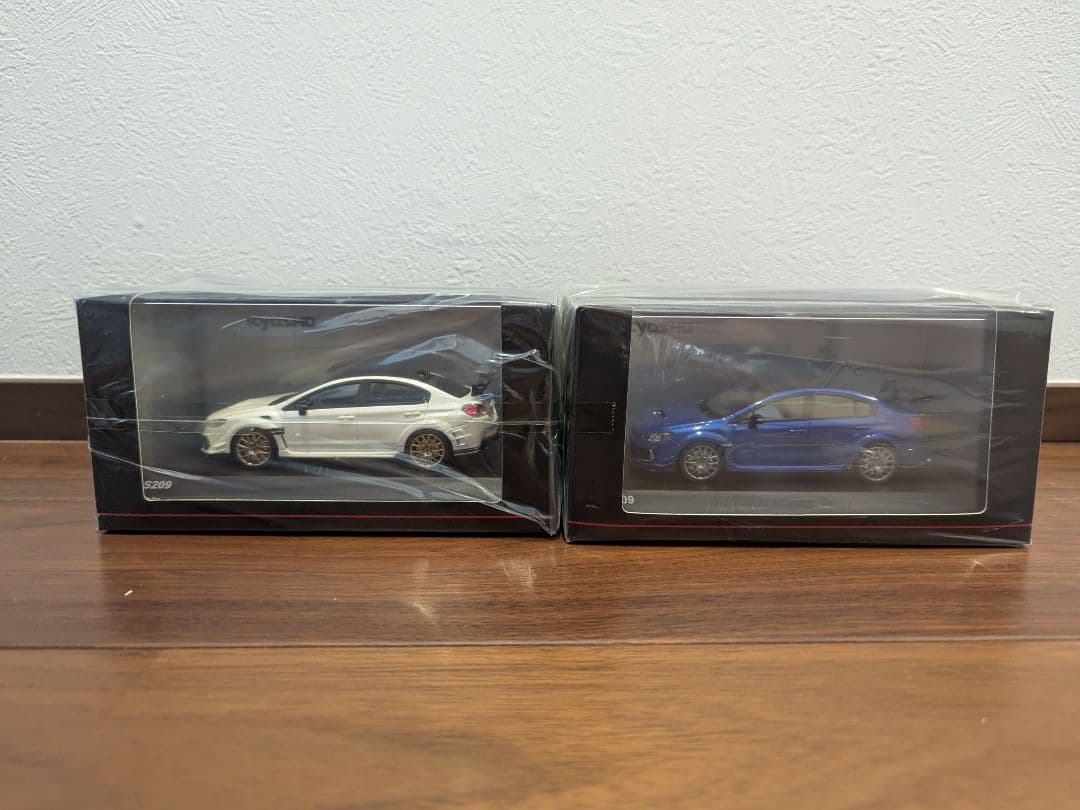 【限定生産】京商 オリジナル 1/43 S209 (ホワイト＆ブルー）