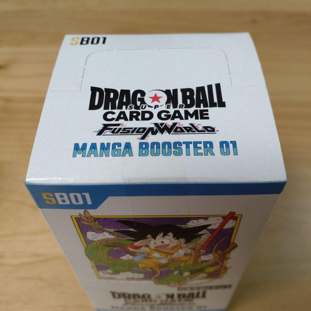 【新品未開封テープ付】manga booster01フュージョンワールド1BOX