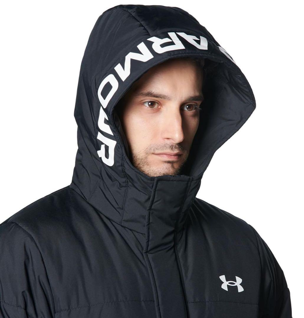 新品 UNDER ARMOUR アンダーアーマー ロング ベンチコート 2XL