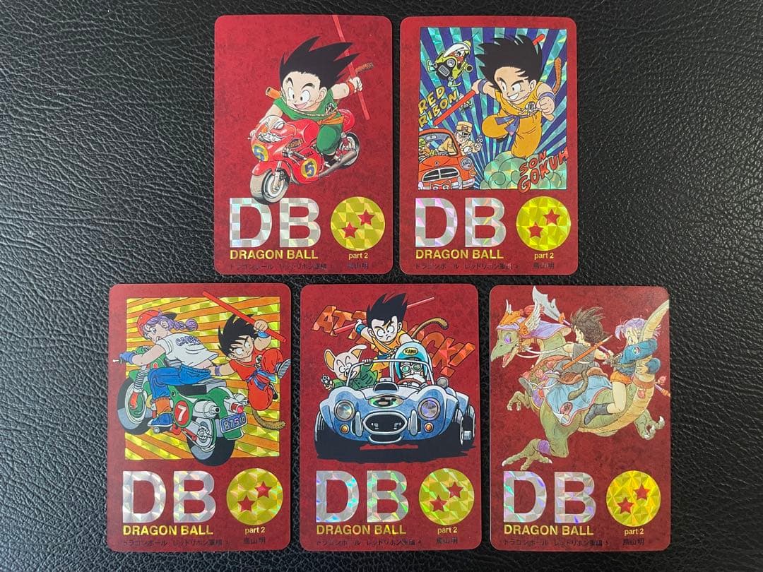 ②レッドリボン軍編　63枚　ドラゴンボール表紙扉絵　キラカード