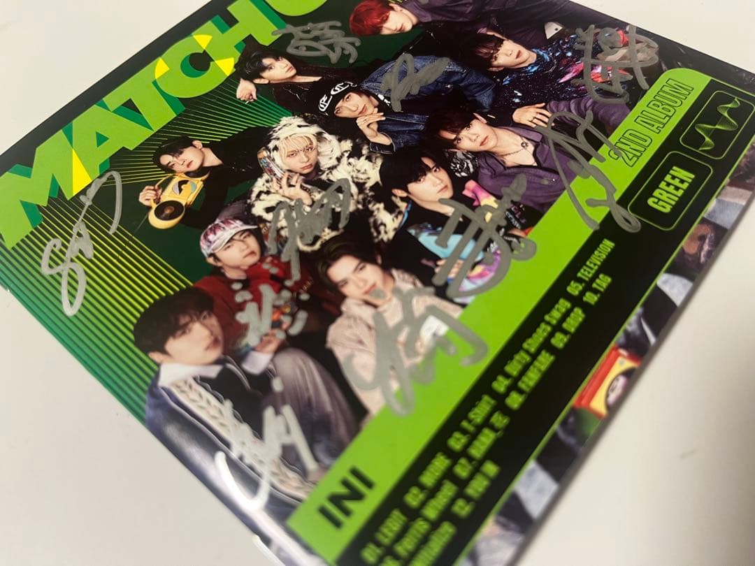 【激レア】INI MATCH UP ALBUM 直筆サイン入りCD