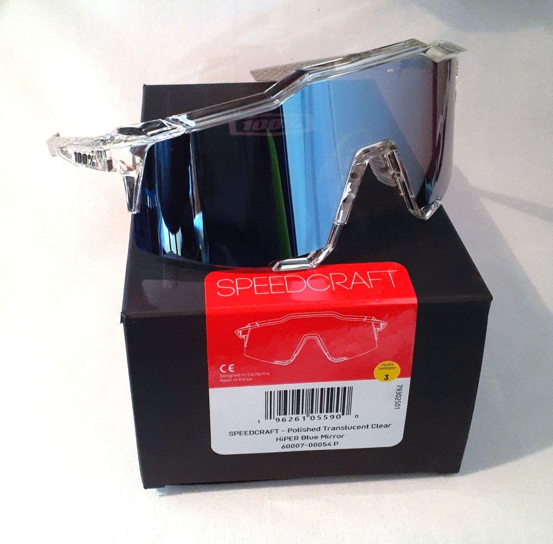 売約済み 100% SPEEDCRAFT クリア ブルー ワンハンドレッド