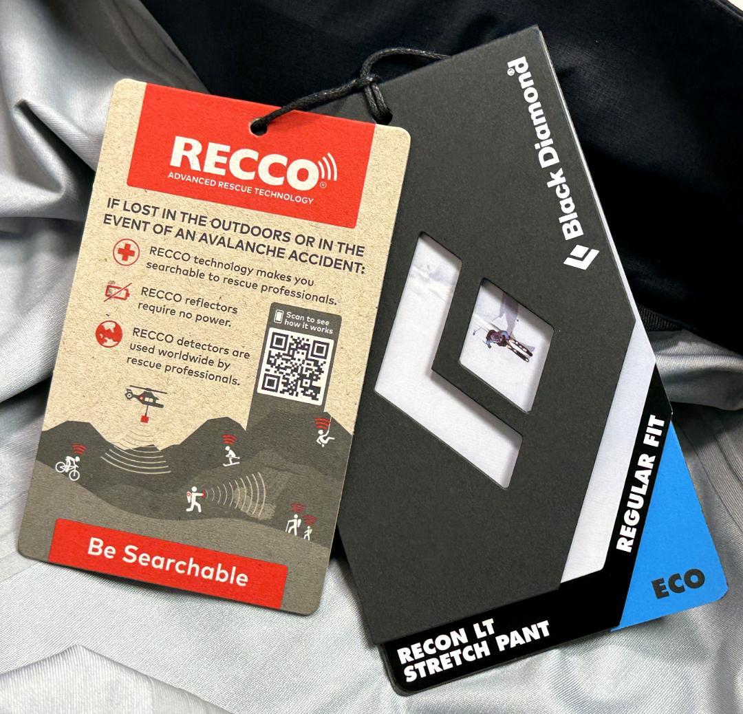 新品 ブラックダイヤモンド リーコン LT ストレッチスノーパンツ US:L