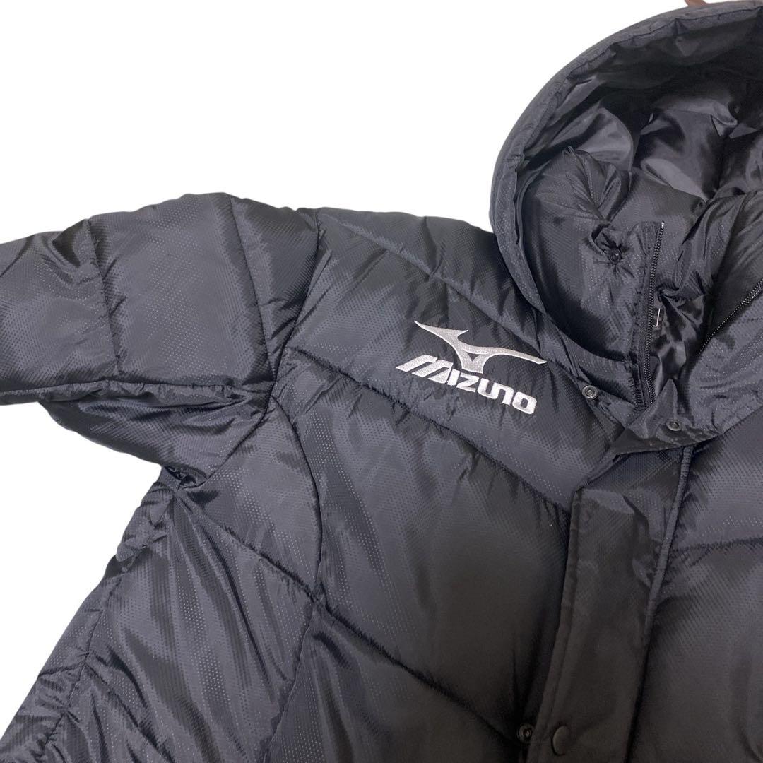 Mizuno ベンチコート Sサイズ ブラック ダウンコート　ロング