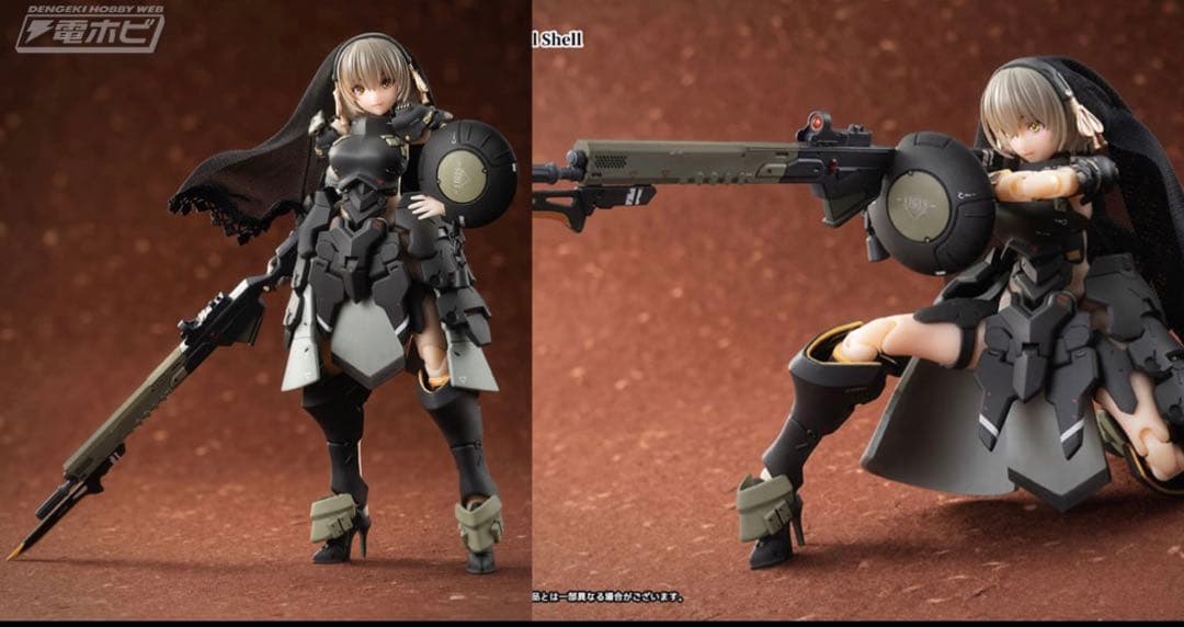 正面装甲少女 ビクトリア アクションフィギュア 蝸之殼Snail Shell