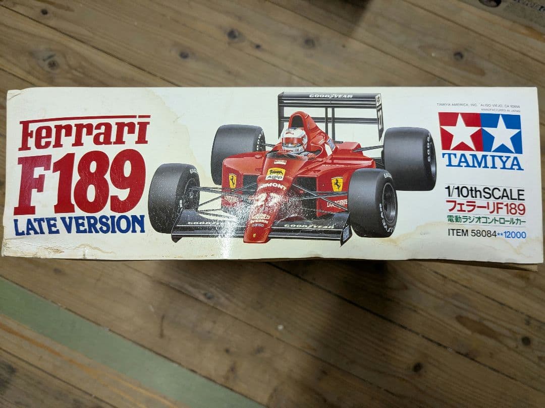 タミヤ　TAMIYA フェラーリ　FERRARI f189 未組立