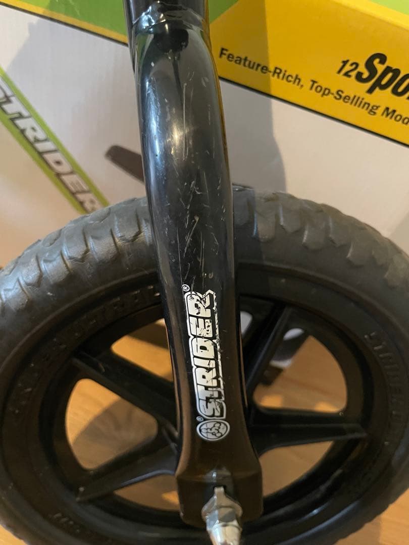 STRIDER スポーツ バランスバイク グリーン 12インチ