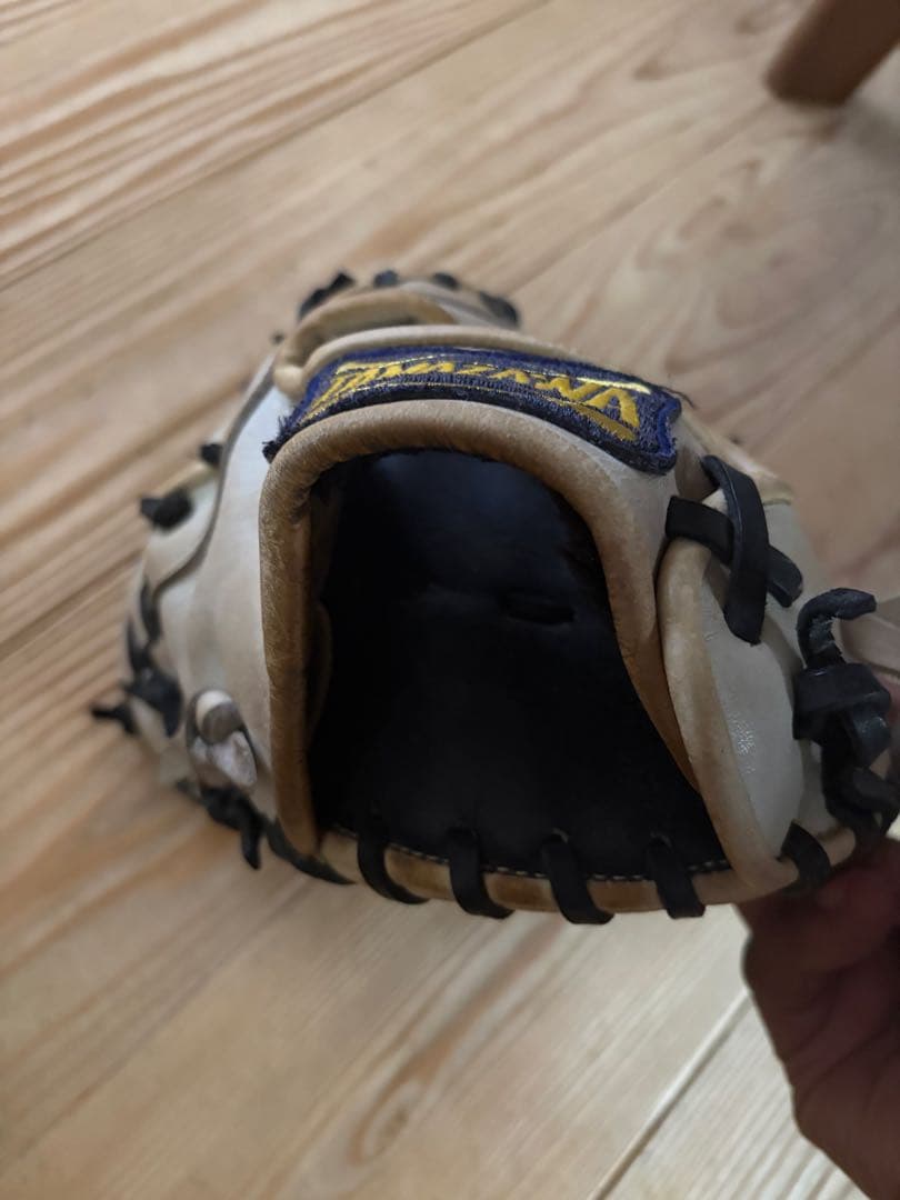 タマザワ 軟式グローブ アイボリー