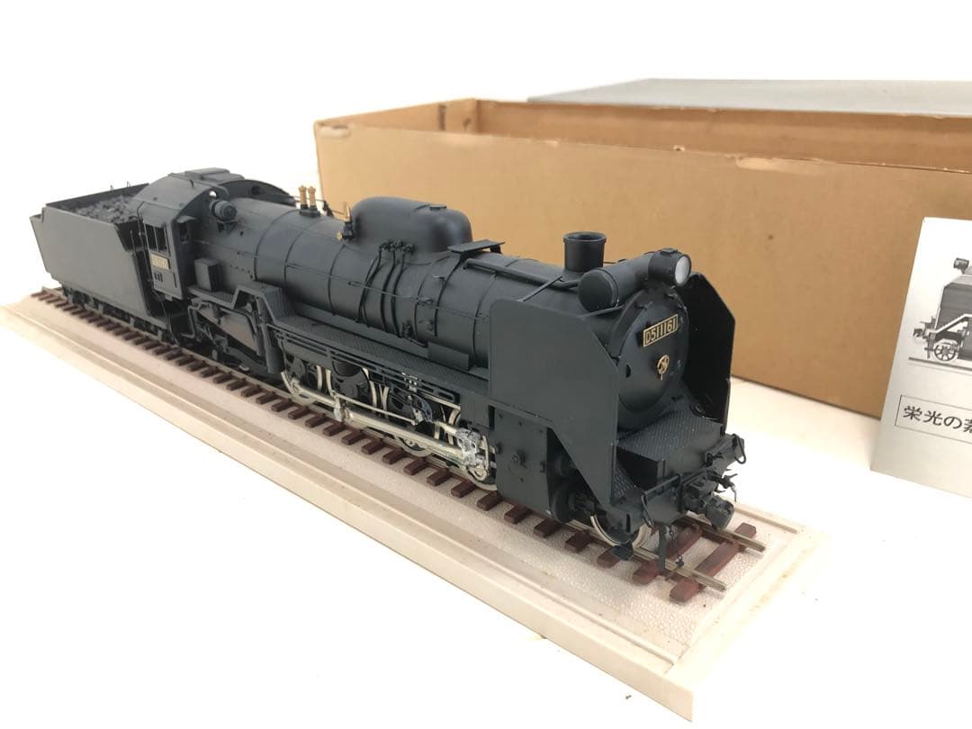 値下げしました！【箱付き】三井金属工芸 国鉄D51 蒸気機関車模型 鉄道模型