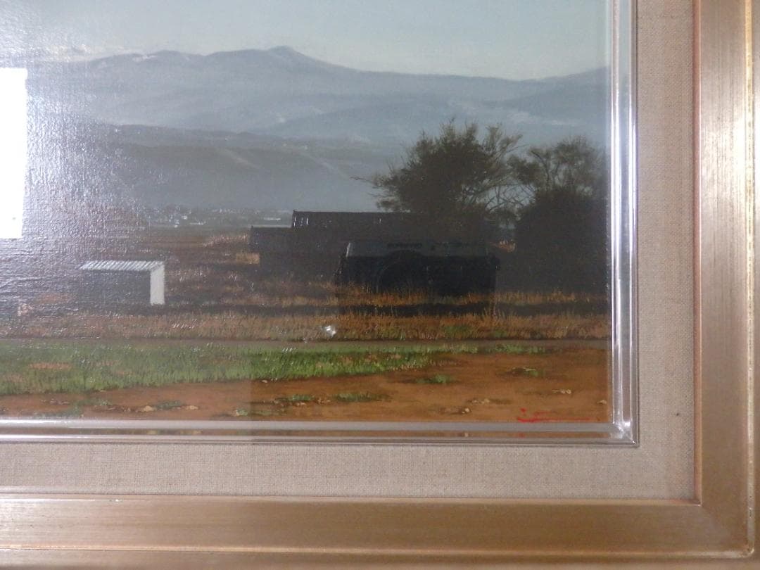 清水　悦男　「蓼科残照」　４Ｐ