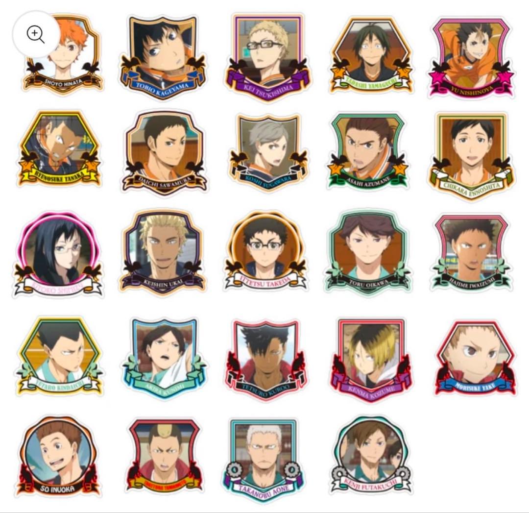 ハイキュー アクリルバッジコレクション 名場面ver. 未開封50点