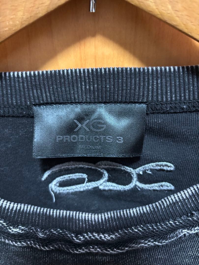 アイドル XGALX Chemical Wash Docking Sweatshirt M