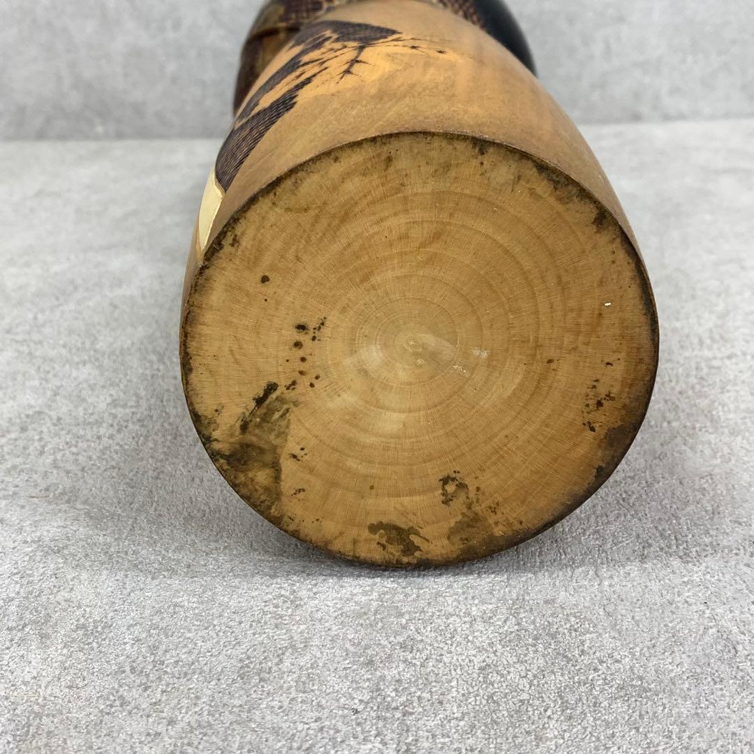 こけし 小林伊之介 宵待月 全長約44.5 cm 内閣総理大臣賞受賞作家 糸瓜