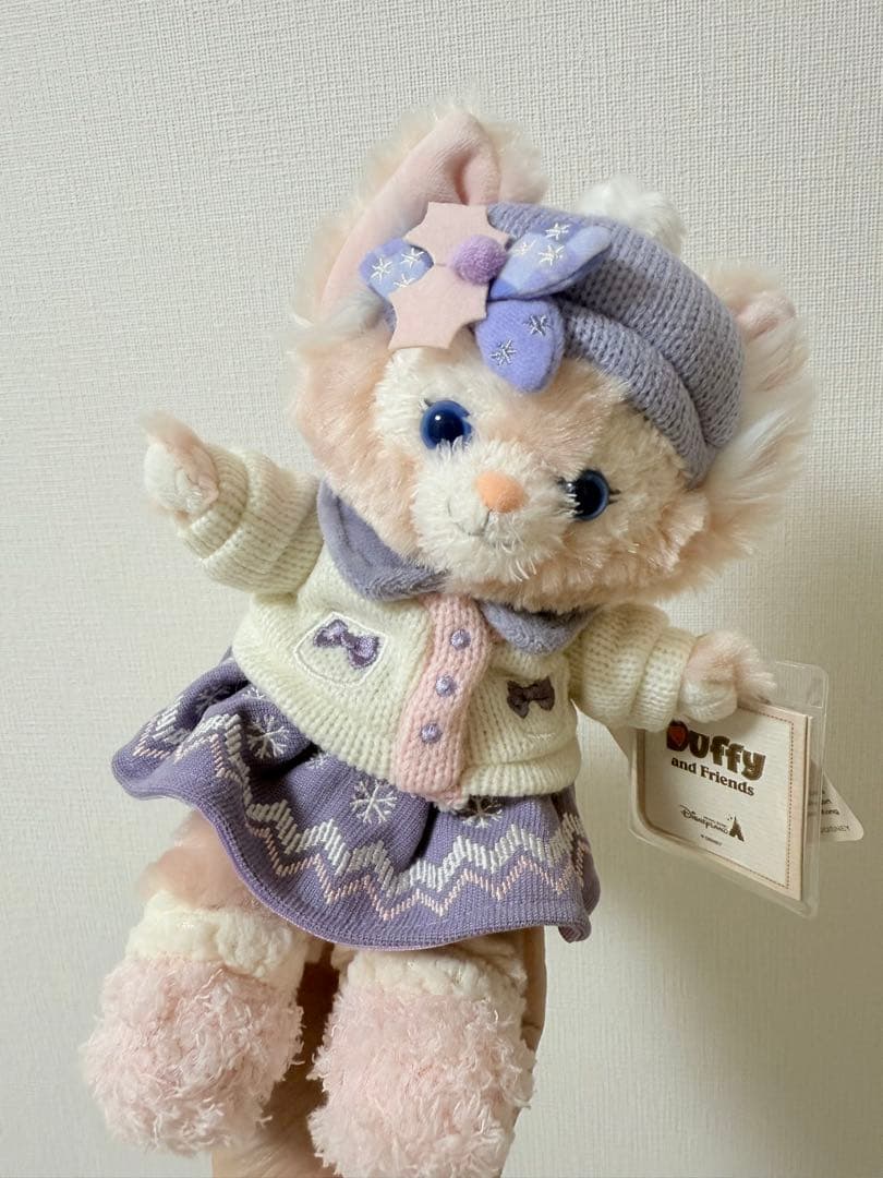香港ディズニー　冬限定　リーナベル　ぬいぐるみSSSサイズ