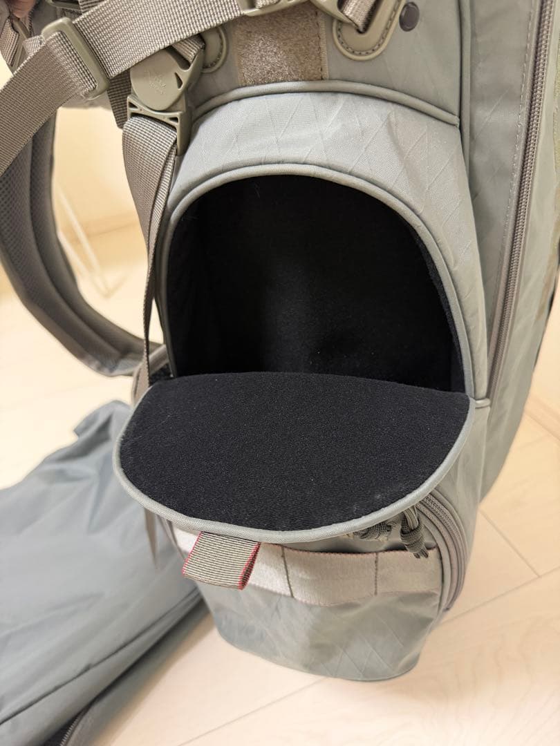 【美品】BRIEFING CR-4 #02 XP WOLF GRAY スタンド