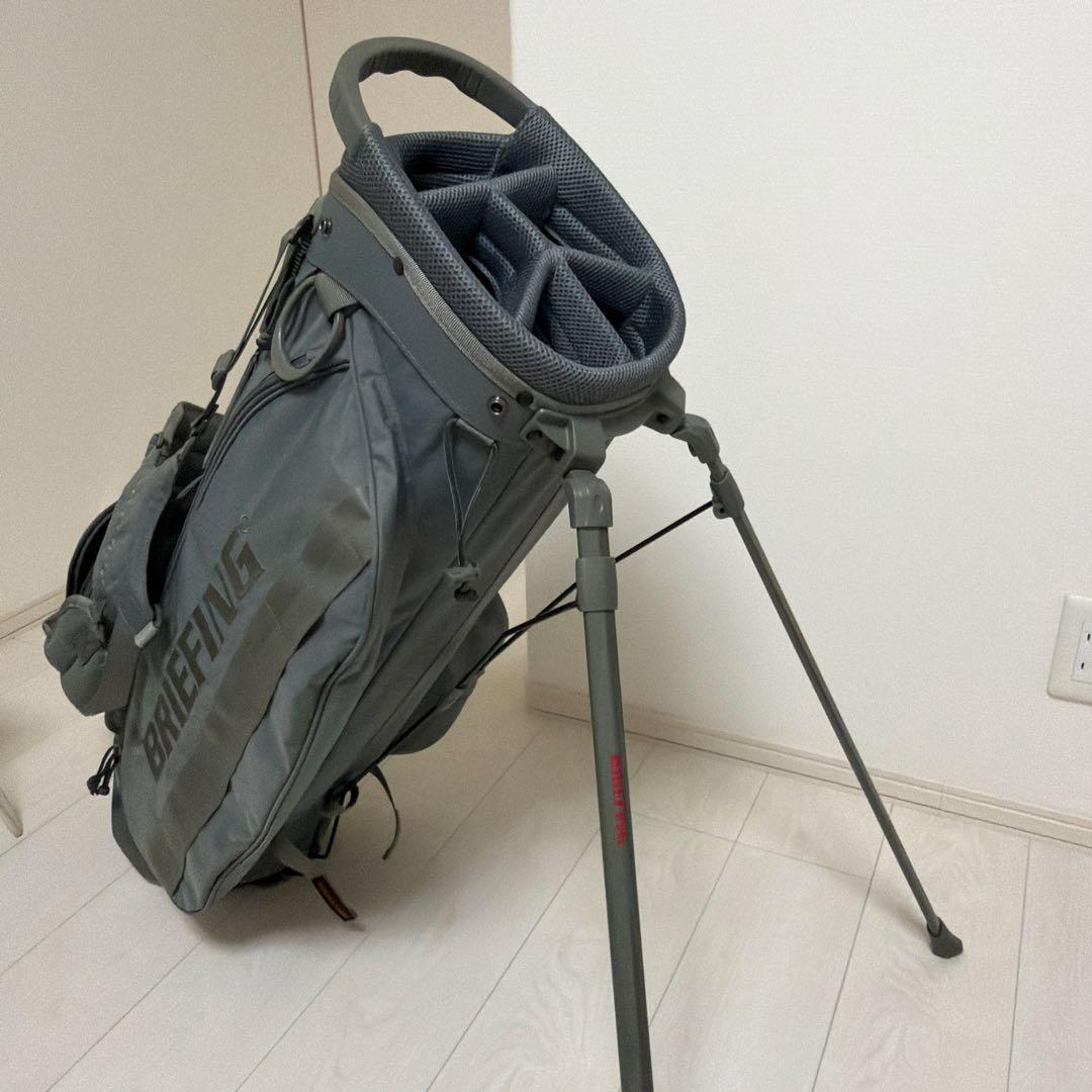 【美品】BRIEFING CR-4 #02 XP WOLF GRAY スタンド