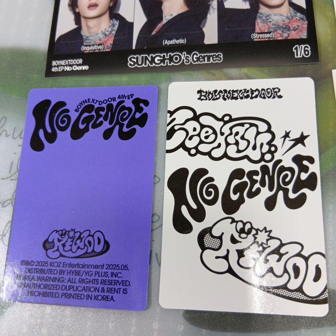 boynextdoor　ボネクド　プロモアルバム　非売品　サイン入り