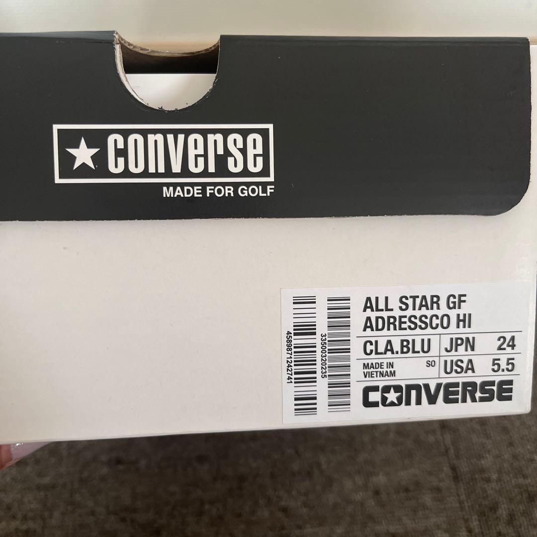 新品✨コンバース ALL STAR GF ADRESSCO HI ゴルフシューズ