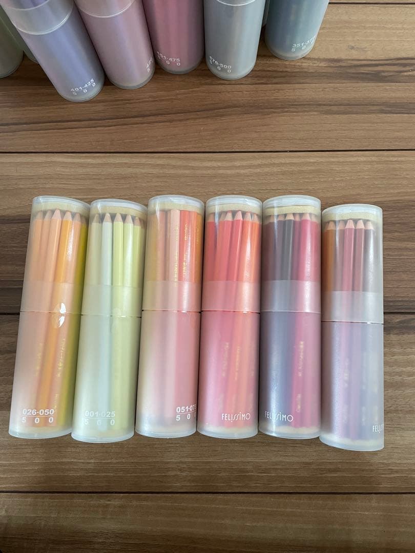 フェリシモ【500色】色えんぴつ