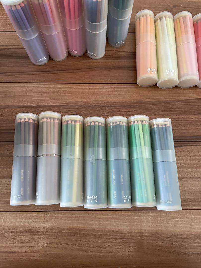 フェリシモ【500色】色えんぴつ
